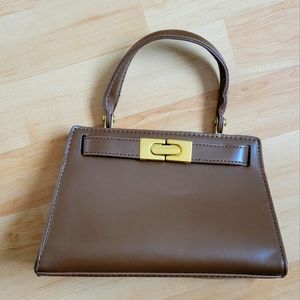 Small Double Buckle Satchel